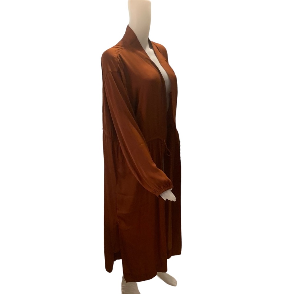 A NEW DAY satin copper duster L/XL